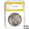 1926 Peace Dollar PGA MS65