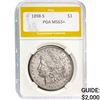 1898-S Morgan Silver Dollar PGA MS63+