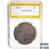 Image 1 : 1928 Peace Dollar PGA MS65