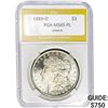 Image 1 : 1884-O Morgan Dollar PGA MS65 PL