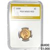 1. 1908 Indian Head Cent PGA MS65 RED 2.