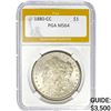1. 1880-CC Morgan Dollar PGA MS64 2. Ind