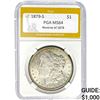 Image 1 : 1. 1879-S Morgan Dollar PGA MS64 2. Unkn