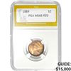 Image 1 : 1. 1889 Indian Head Cent PGA MS66 RED 2.