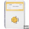 Image 1 : 1909 $2.5 Indian Head PGA MS64