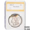 Image 1 : 1881-O Morgan Dollar PGA MS65