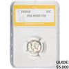 Image 1 : 1920-D Mercury Dime PGA MS65 FSB