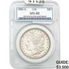 1890-S Morgan Silver Dollar CSI MS-66