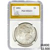 1892 Morgan Silver Dollar PGA MS63+
