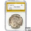 1927-S Peace Dollar PGA MS63