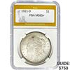 1. 1921-D Morgan Dollar PGA MS65+ 2. 190