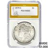 1879-S Morgan Dollar PGA MS65