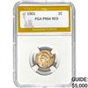 Image 1 : 1. 1901 1C Indian Head Cent PGA PR64 RED