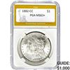 Image 1 : 1882-CC Morgan Dollar PGA MS63+