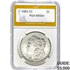 Image 1 : 1882-CC Morgan Silver Dollar PGA MS66+