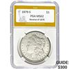 Image 1 : 1879-S Rev of 78 Morgan Dollar PGA MS62
