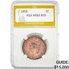 Image 1 : 1816 Large Cent PGA MS65 RED