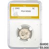 1942-P Jefferson Nickel PGA MS68