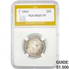 1924 Standing Liberty Quarter PGA MS65 F