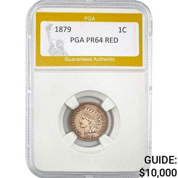 1879 Indian Head Cent PGA PR64 RED