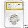 Image 1 : 1917 Standing Liberty Quarter PGA MS64 FH
