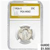Image 1 : 1926-S Standing Liberty Quarter PGA MS62
