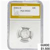 1901-O Barber Dime PGA MS63