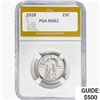 1928 Standing Liberty Quarter PGA MS62