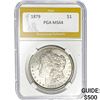 Image 1 : 1879 Morgan Silver Dollar PGA MS64