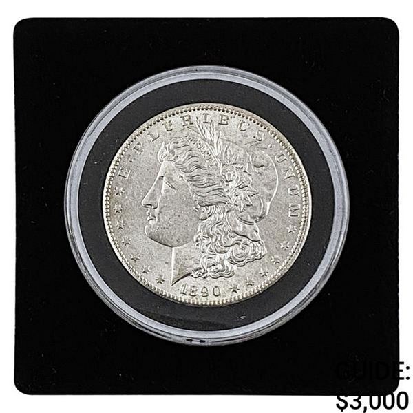 1890-CC Morgan Silver Dollar  MS64/64