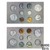 Image 1 : 1958 U.S. Mint Set [20 Coins]