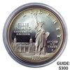 1986 Silver Ellis Island $1
