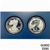 Image 1 : 2012-S American Silver Eagle Two Coin Set