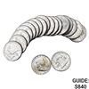 1962 Gem BU Franklin Half Dollar Roll [20 Coins]