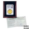 Image 1 : 2017 St. Gaudins 1oz Gold Commem. Ultra High Relief NGC PF70 DCAM