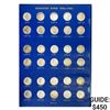 1946-1964 GEM BU Silver Roosevelt Dime Set [50 Coins]