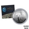 Image 1 : 2019 Apollo 11 50th Anniv. Commem 5oz Silver Dollar