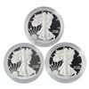 Image 2 : 2019-2020 GEM PROOF US Silver Eagle Lot [3 Coins]
