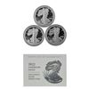 Image 1 : 2022 GEM PROOF US Silver Eagle Lot [3 Coins]