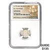 Image 1 : [1772-83 Mexico 1/2 Real El Cazador NGC Genuine