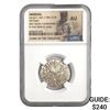 Armenia Levon I, AD 1198-1219 Silver Tram NGC