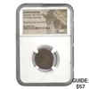 Roman Aurelian, AD 270-275 BI DBL Denarius NGC
