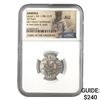 Armenia Levon I, AD 1198-1219 Silver Tram NGC