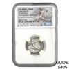 Calabria Taras, 380-3334 BC Silver Didrachm NGC