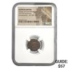 Roman Constantine I, AD 307-337 AE3 BI Nummus NGC