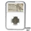 Roman Aurelian, AD 270-275 BI DBL Denarius NGC