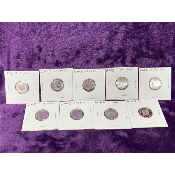 ROOSEVELT DIMES - LOT