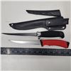 Image 1 : 2 filleting knives 1 is an Xcaliber with sheaths