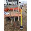 Image 1 : 3 Shovels/Rake.