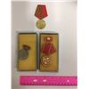 Image 1 : Russian Military 50 year service Medal + 2 East German Military Medals
